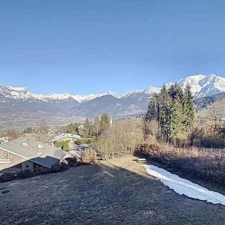 Apartamento Duplex 3 Pieces Au Coeur De Combloux, Proche Navette Ski, Balcon Mont Blanc, Parking Et Casier A Skis - Fr-1-560-120 *